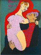 Ernst Ludwig Kirchner Great Lovers ( Mr and Miss Hembus) USA oil painting artist